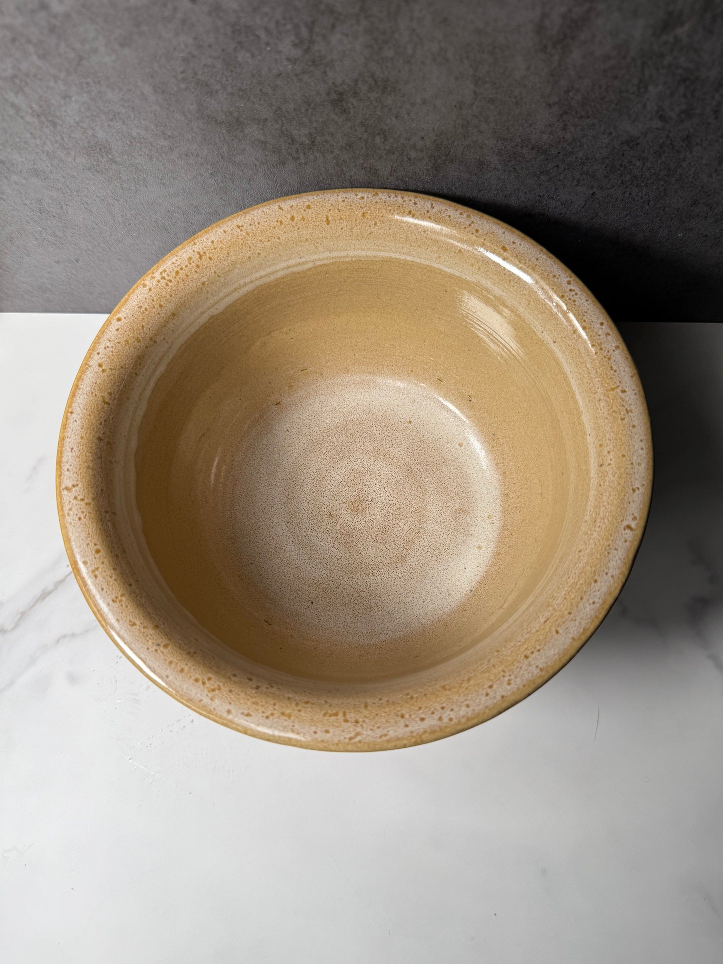 Drip Glazed Handmade Ceramic Bowl
