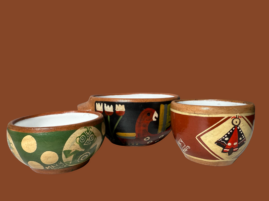 3 Handmade Nesting Measuring Bowls